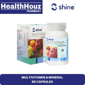 Shine Multivitamin and Mineral, 60 capsules